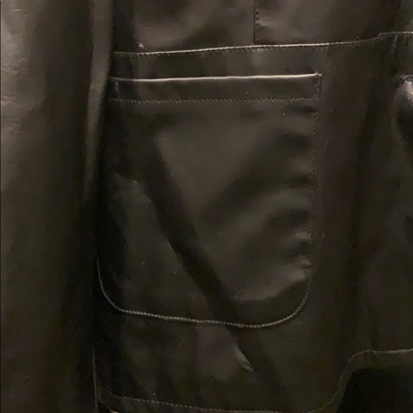 Ladies leather blazer - Picture 3 of 5